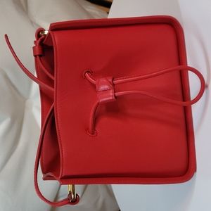 3.1 Phillip Lim - Soleil mini bucket bag - red